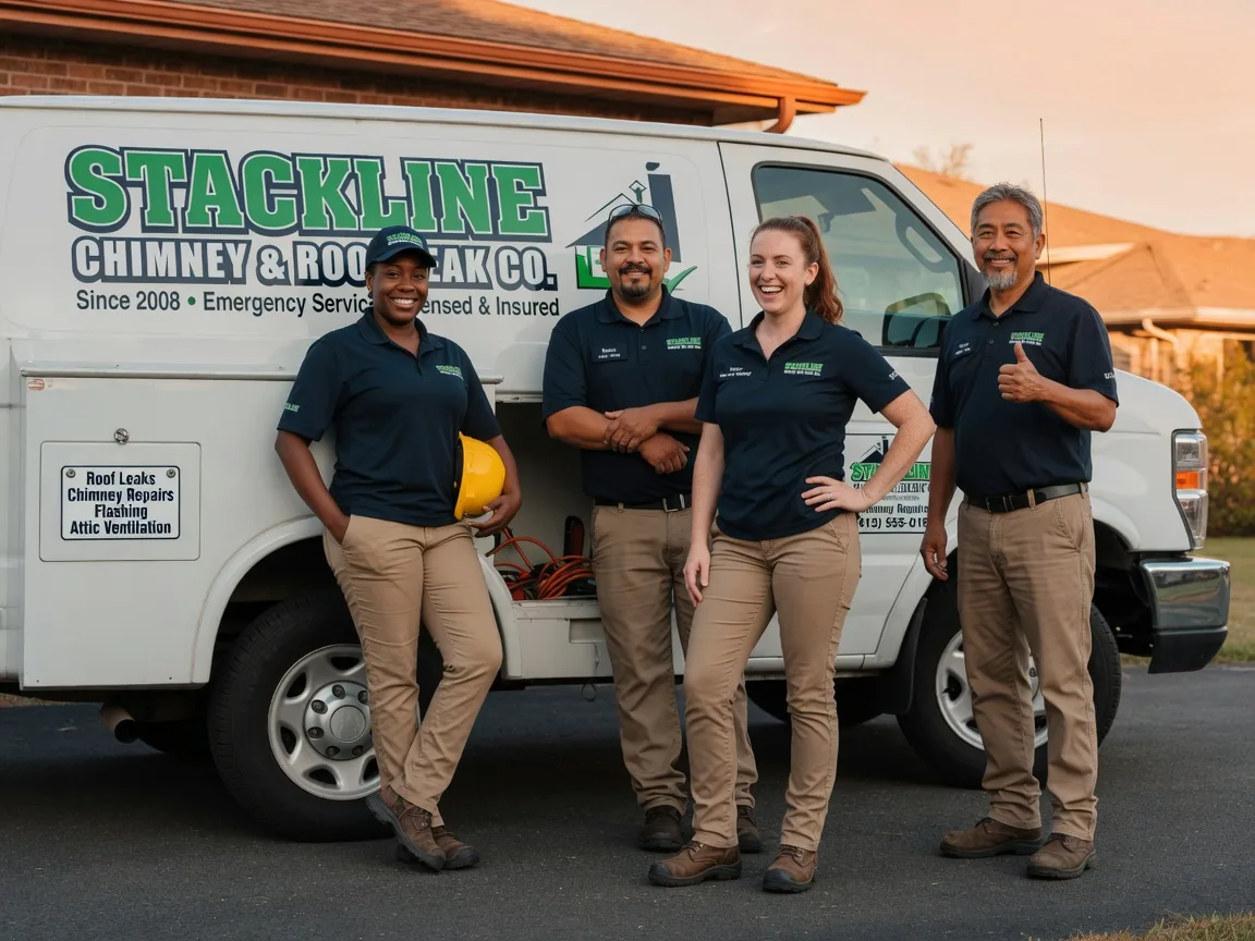Chimney flashing repair company in Midway, WV